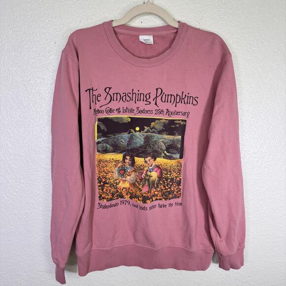 AS Colour Other - Smashing Pumpkins Sweatshirt Mens Medium Mellon Collie 25th Anniversary Limited